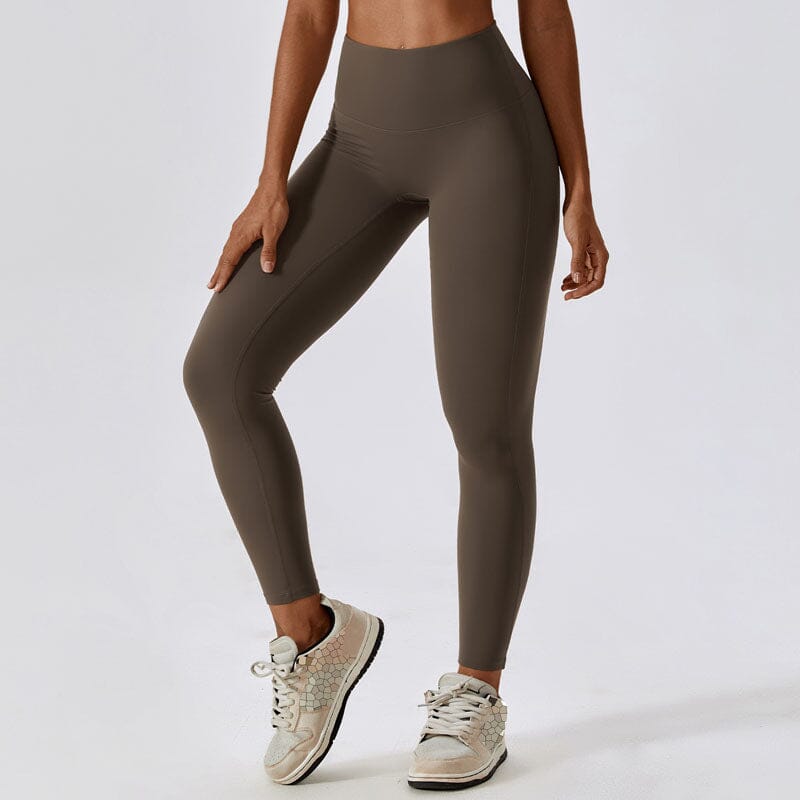 Crossover Core Leggings Fitness Leggings Starlethics Coffee S