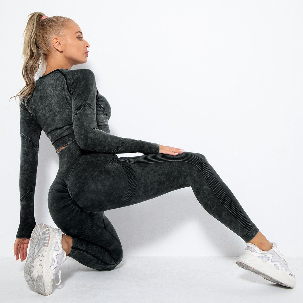 Feather Yoga Set - Leggings + Top Sets Starlethics