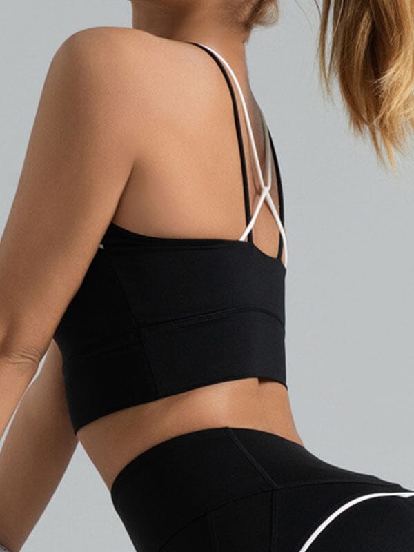 Tone Line Strap Sports Bra Sports Bra Starlethics