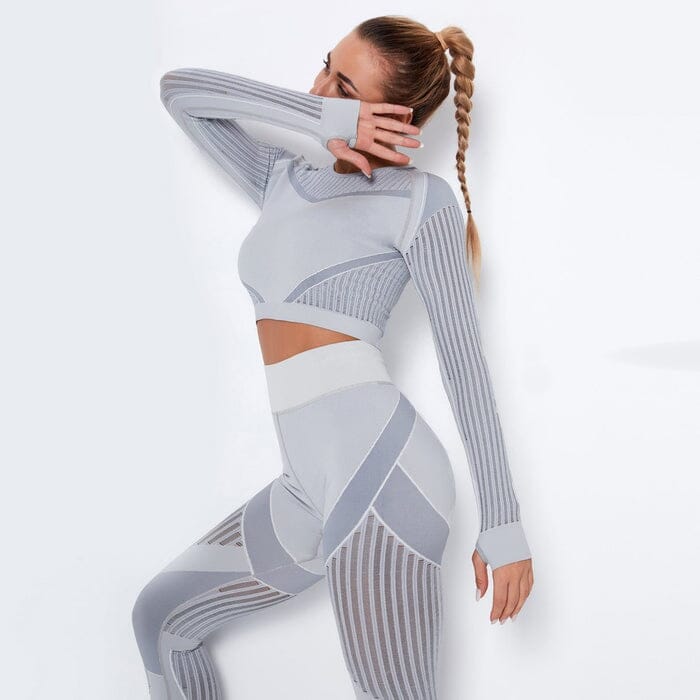 Mesh Seamless Set - Leggings + Top Sets Starlethics 