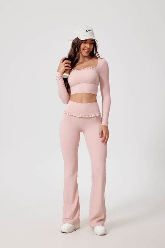 Frill Fit High Waist Leggings Leggings Starlethics