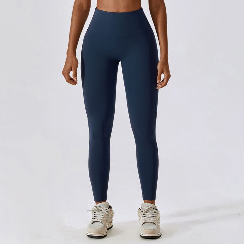 Crossover Core Leggings Fitness Leggings Starlethics Badge Blue S