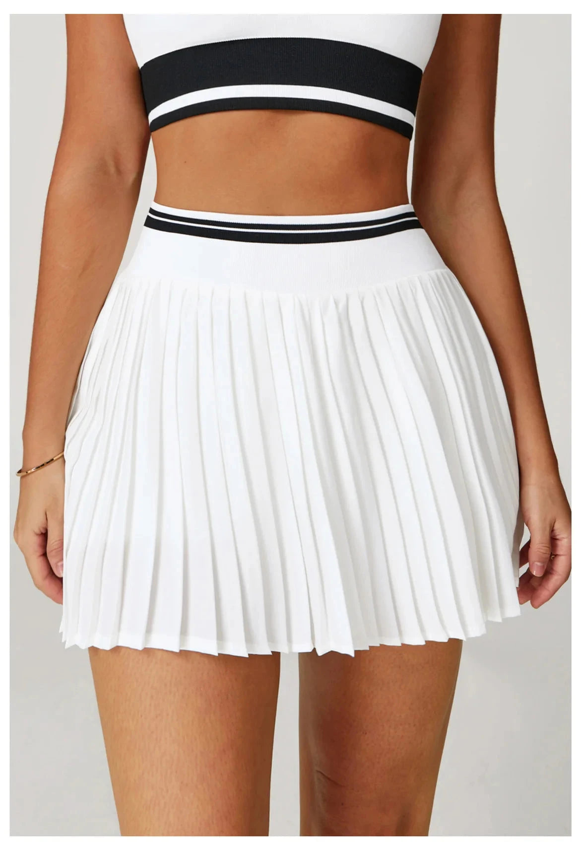 GlideStripe Racquet Skort Skirt Starlethics