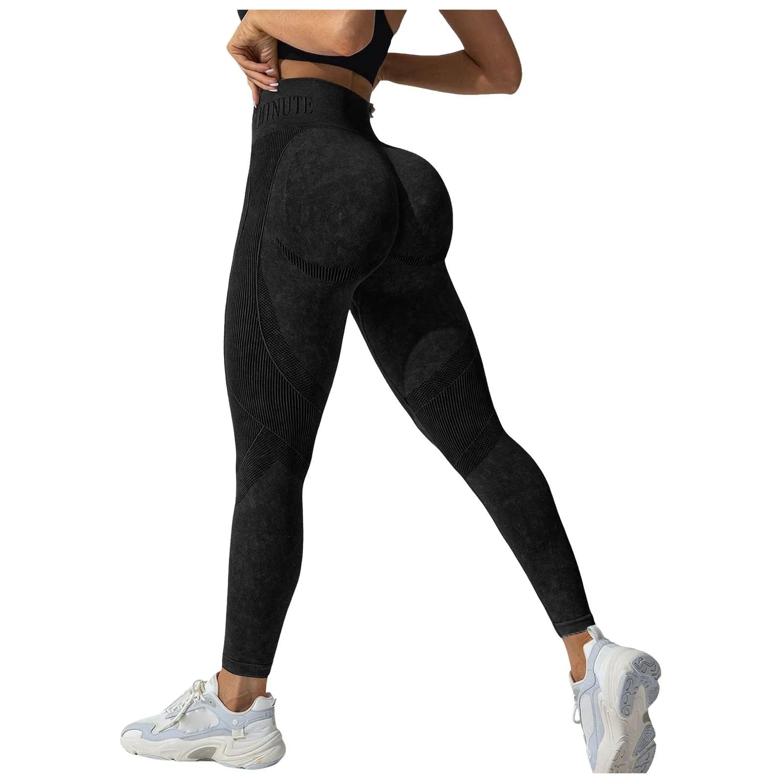 Heather Sculpt Contour Leggings Leggings Starlethics Black S