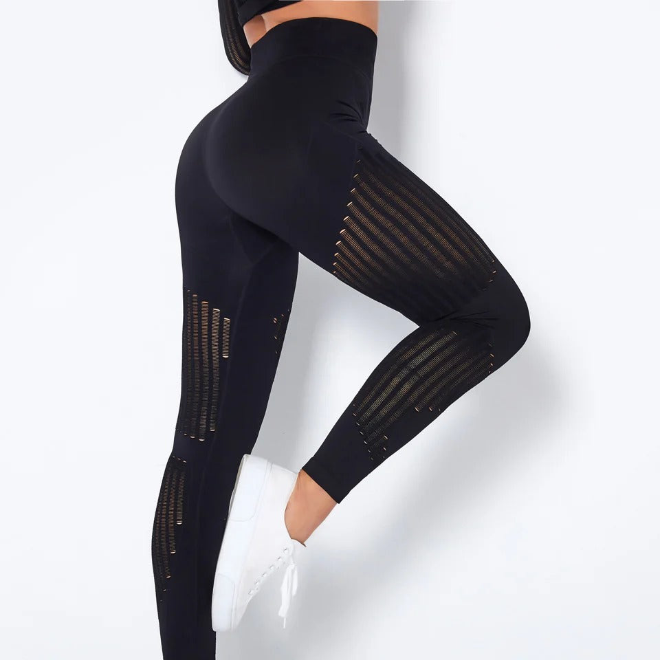 Mesh Seamless Leggings