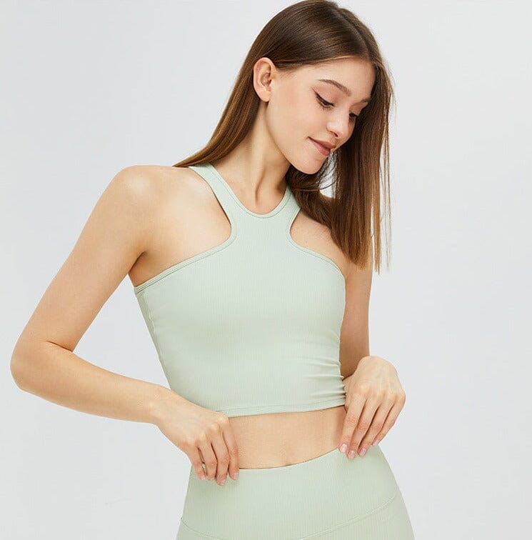 Twin Racerback Tank Top Top Starlethics Green S