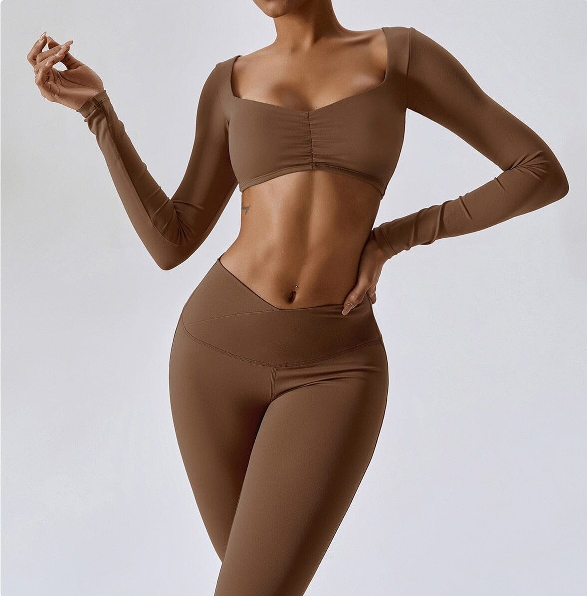 Goddess Shirt Gym Set - Leggings + Top Sets Starlethics