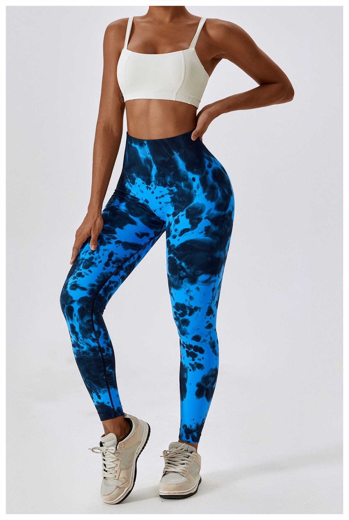ZenTide Tie Dyed Seamless Leggings Leggings Starlethics