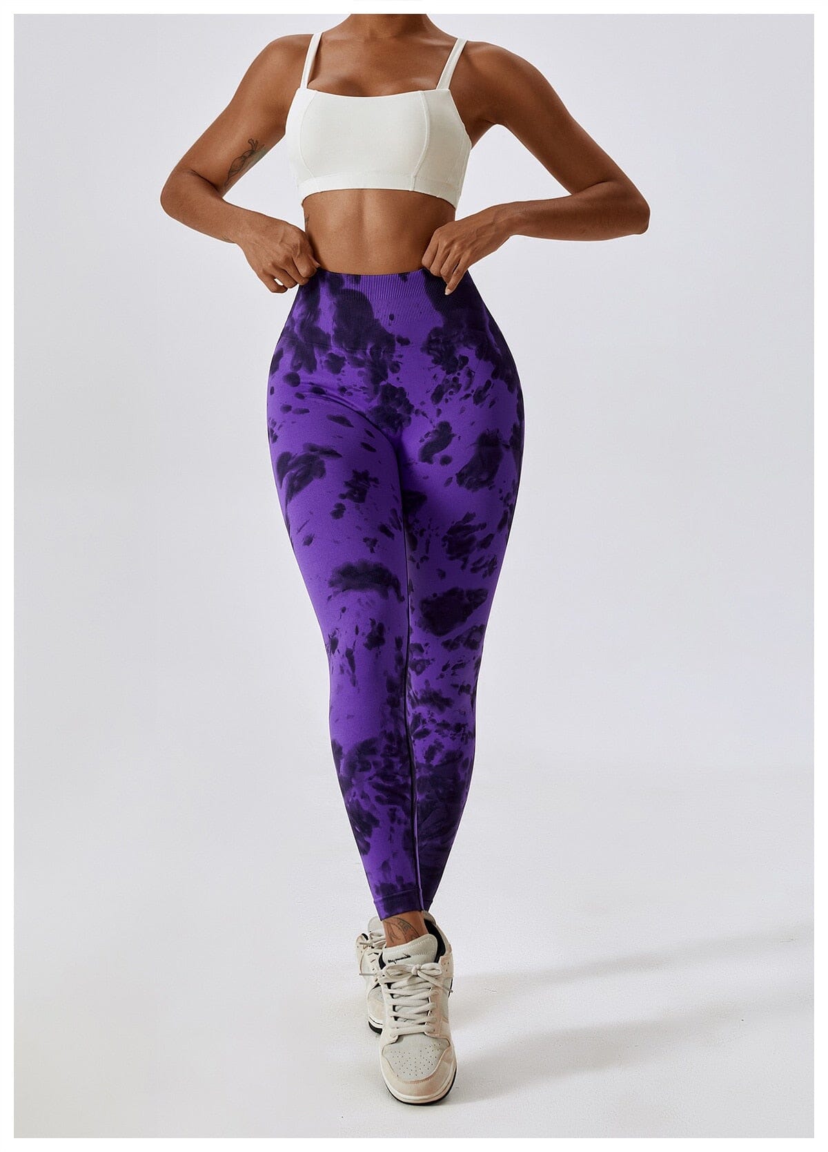 ZenTide Tie Dyed Seamless Leggings Leggings Starlethics