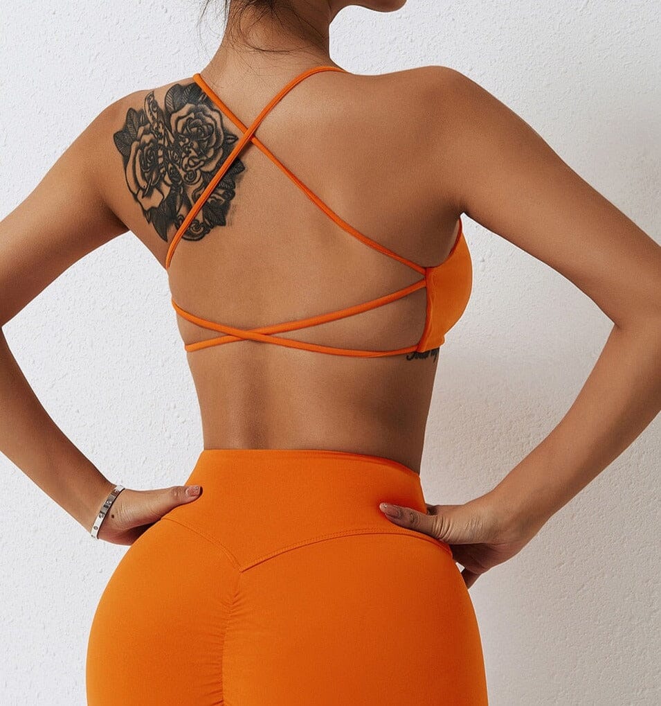 SvelteFlow Cross Back Bra Sports Bra Starlethics