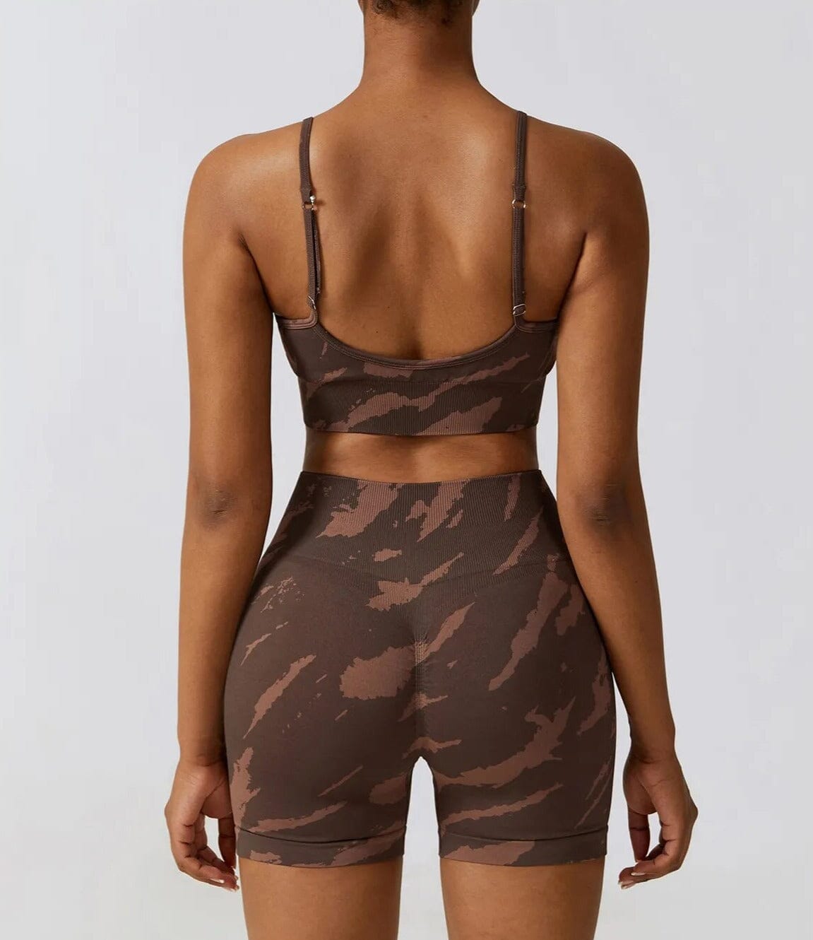 Safari Printed Seamless Bra Sports Bra Starlethics