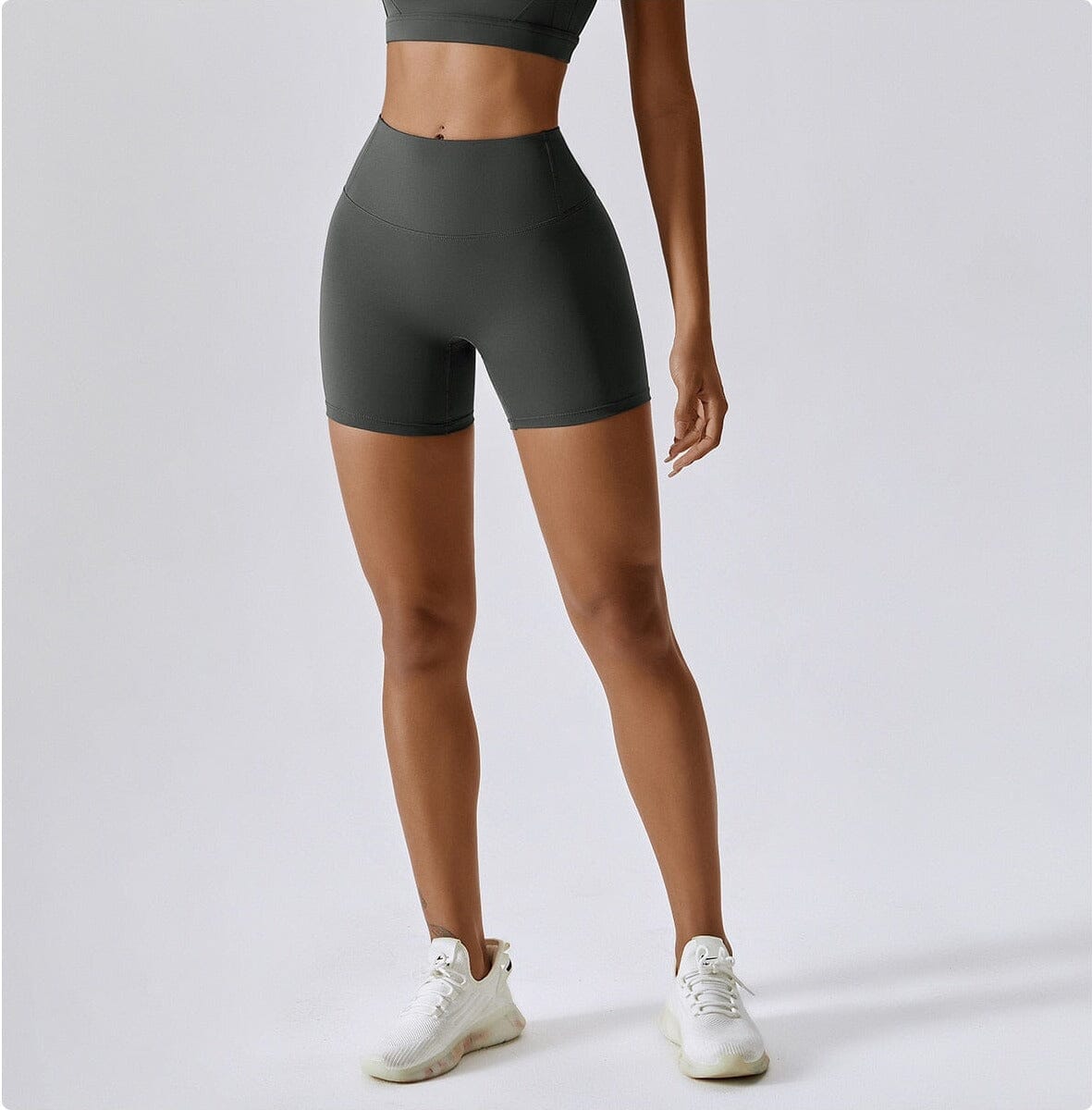 Movers Scrunch Shorts Shorts Starlethics Volcanic Grey S