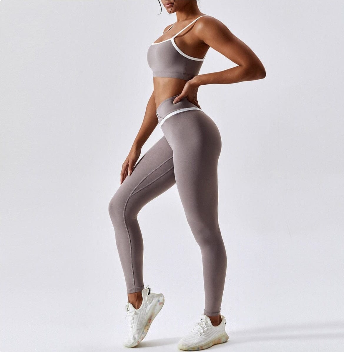 Sweetheart Yoga Set - Leggings + Top Sets Starlethics