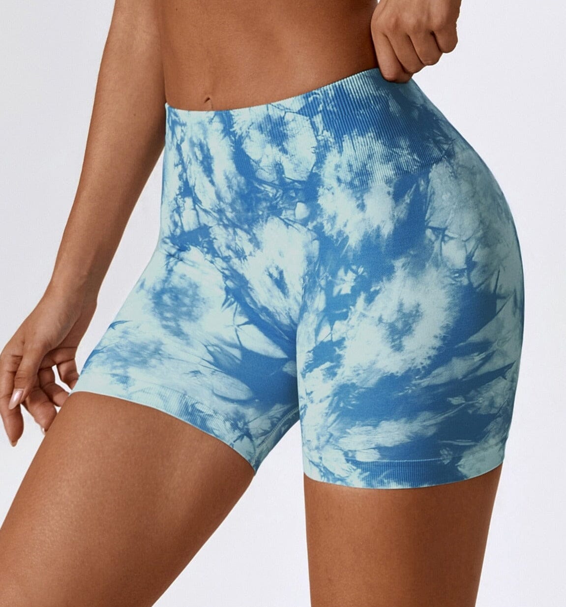 Ease Printed Seamless Shorts Shorts Starlethics White Ink S
