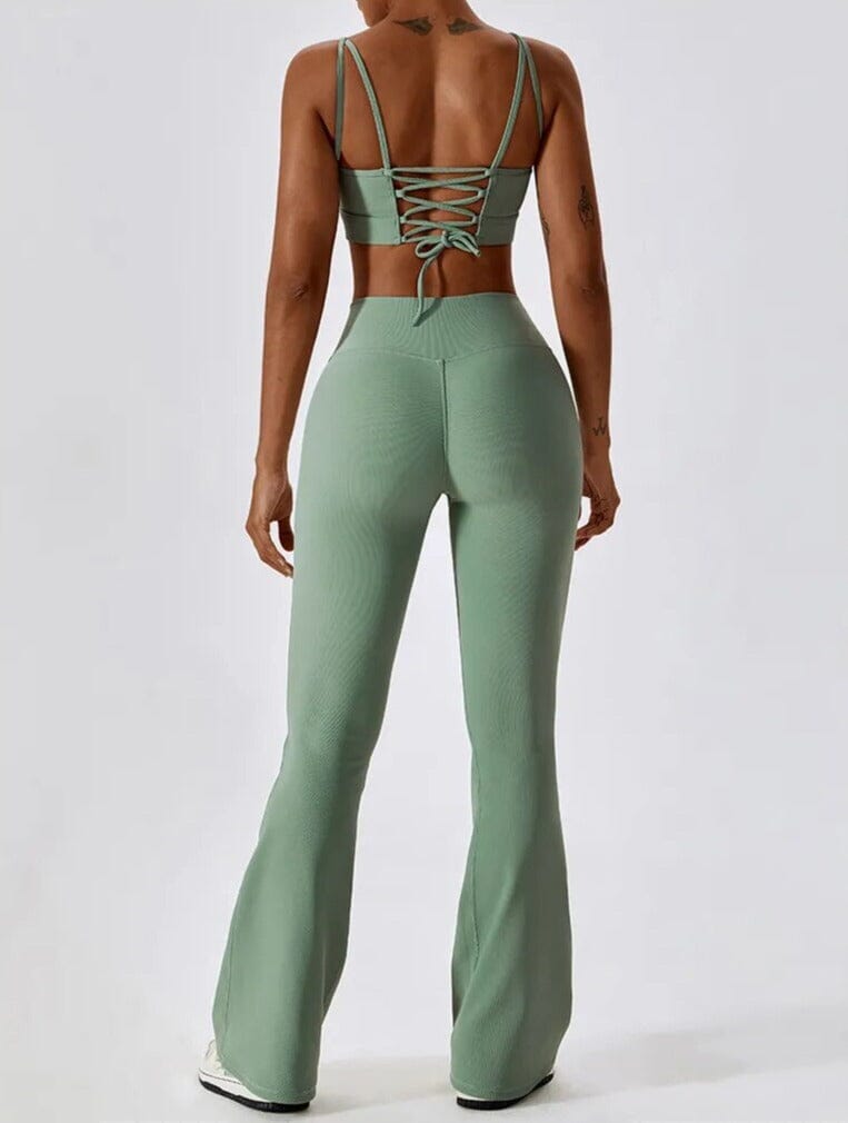 Soulmate Flared Set - Leggings + Top Sets Starlethics