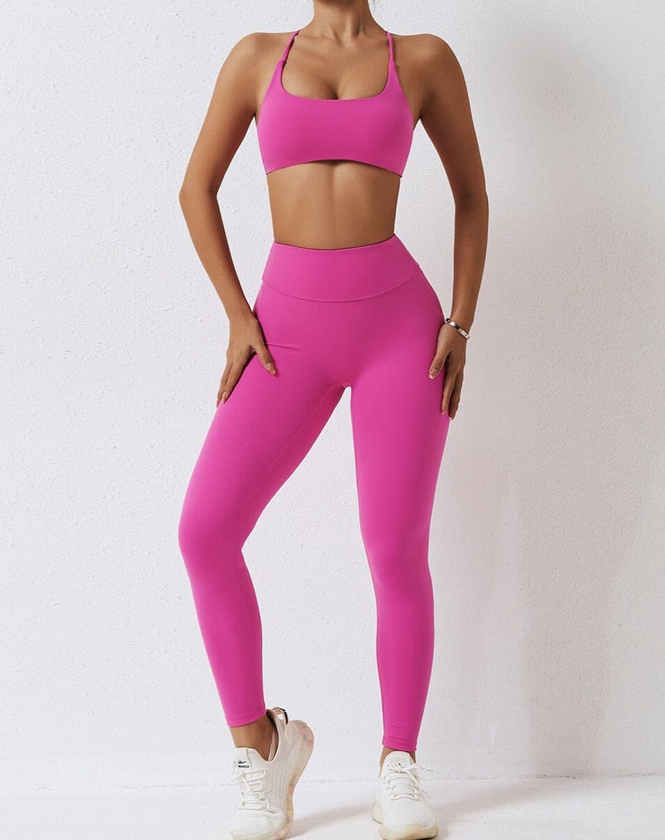 SvelteFlow Cross Back Bra Sports Bra Starlethics