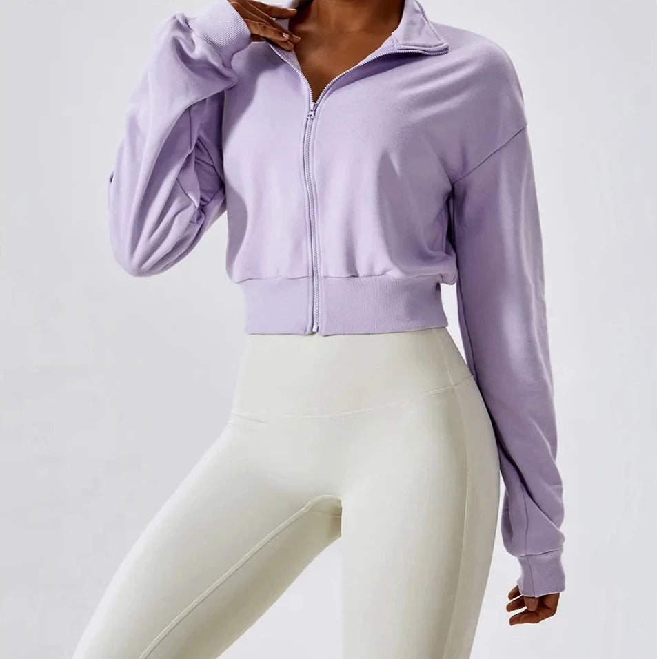 Voyage Long Sleeve Sweatshirt Hoodies & Jackets Starlethics Romantic Purple S