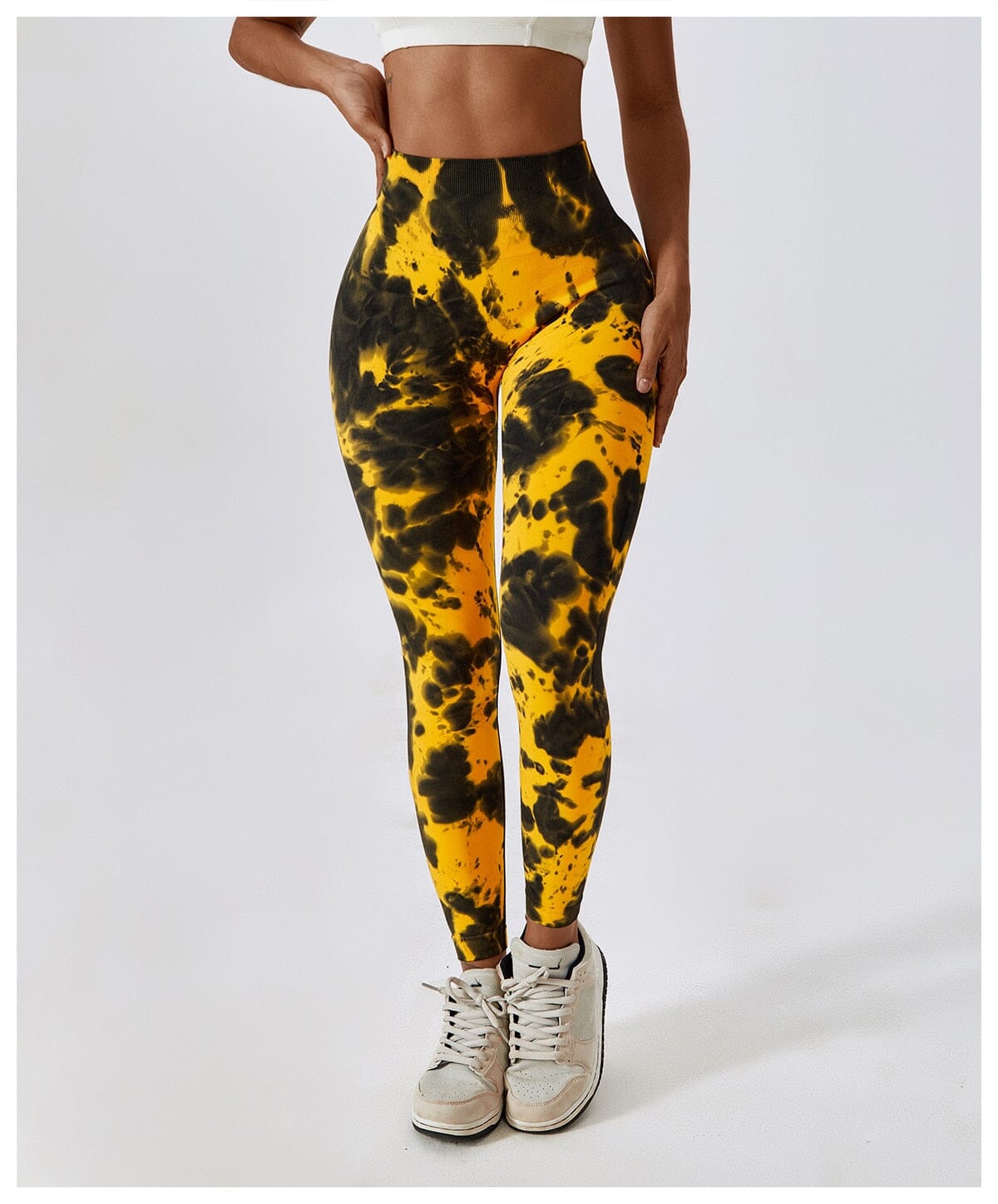 ZenTide Tie Dyed Seamless Leggings Leggings Starlethics