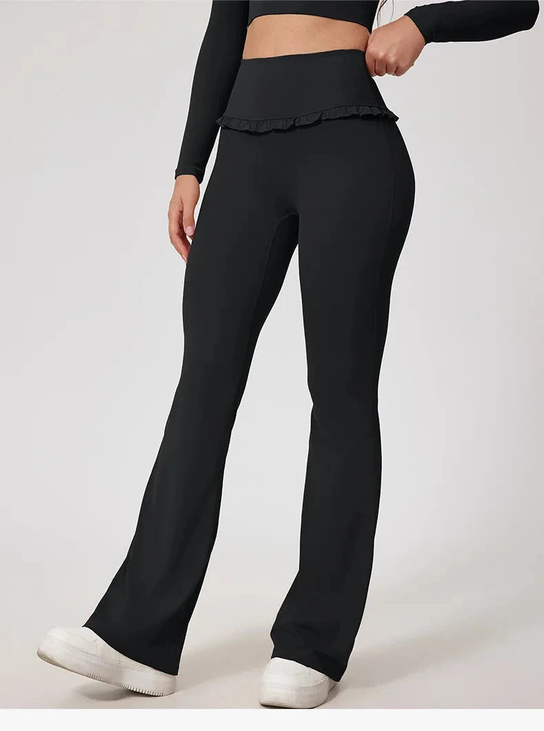 Frill Fit High Waist Leggings Leggings Starlethics