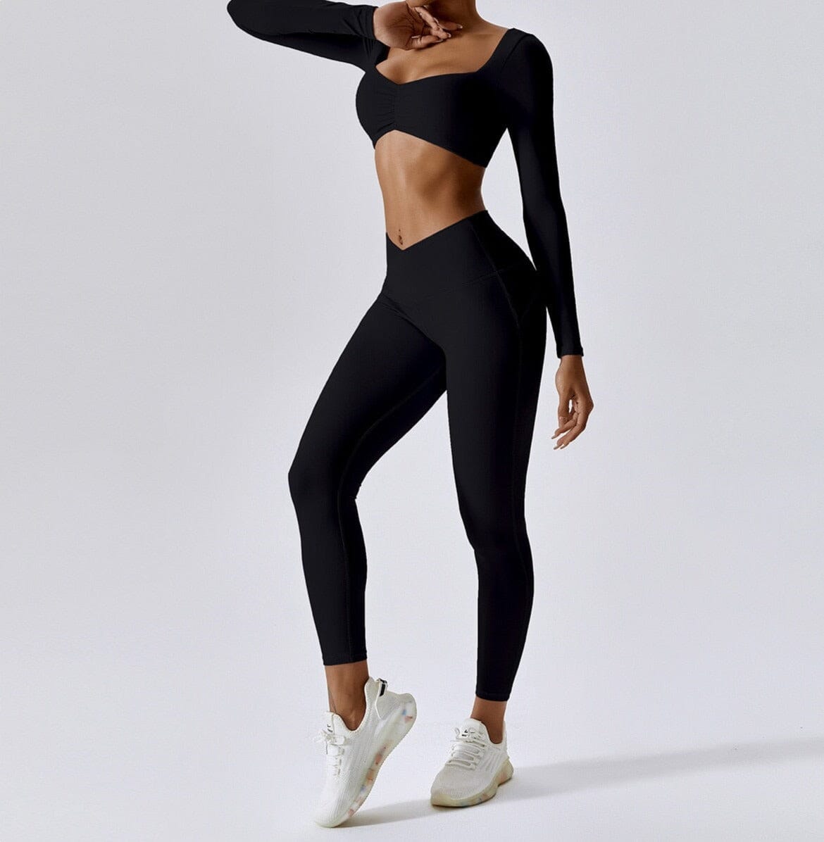 Goddess Shirt Gym Set - Leggings + Top Sets Starlethics