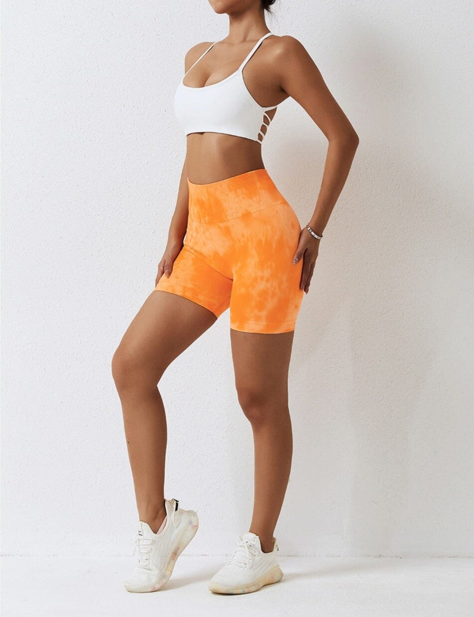 Splash Dyed Seamless Shorts Shorts Starlethics