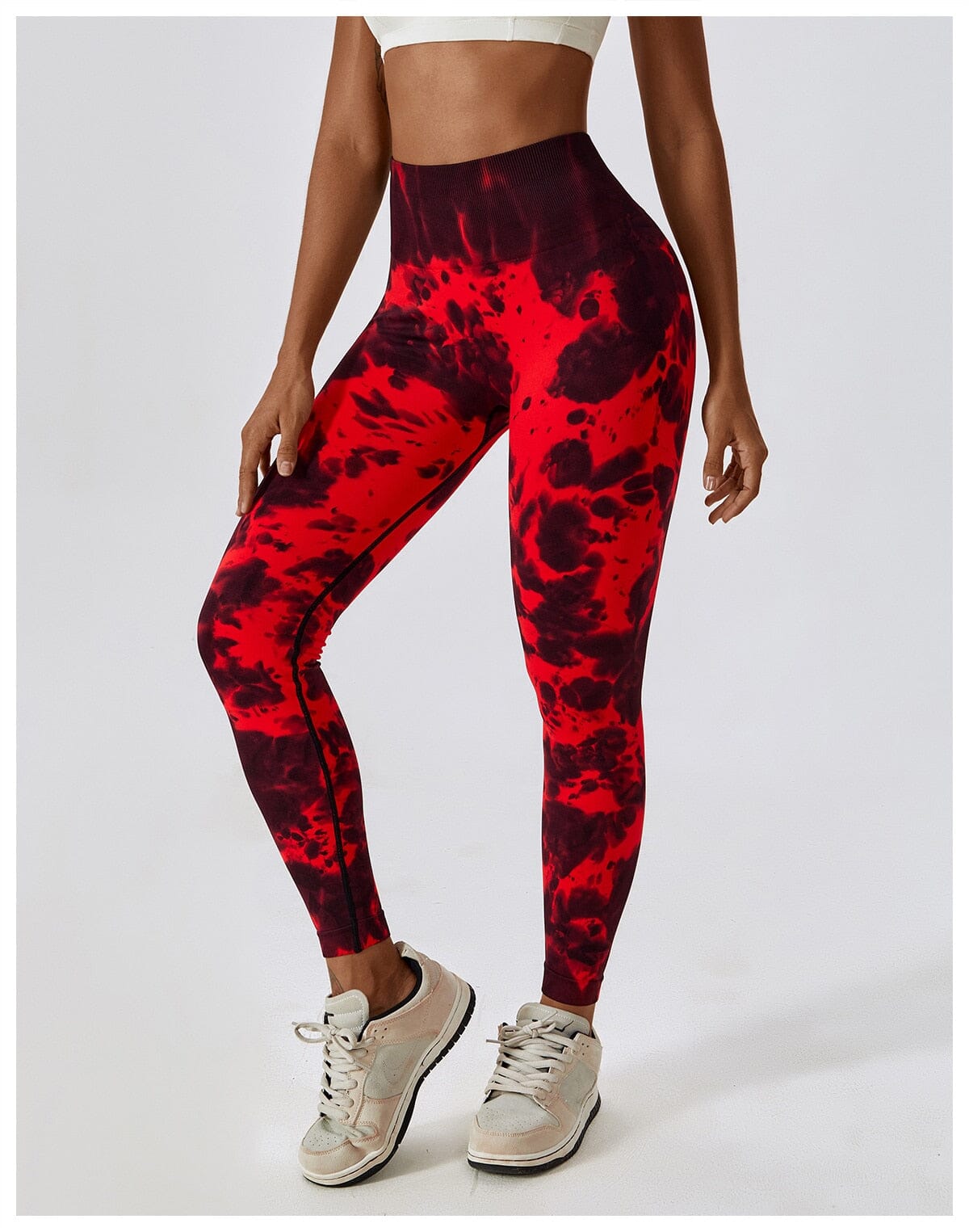 ZenTide Tie Dyed Seamless Leggings Leggings Starlethics