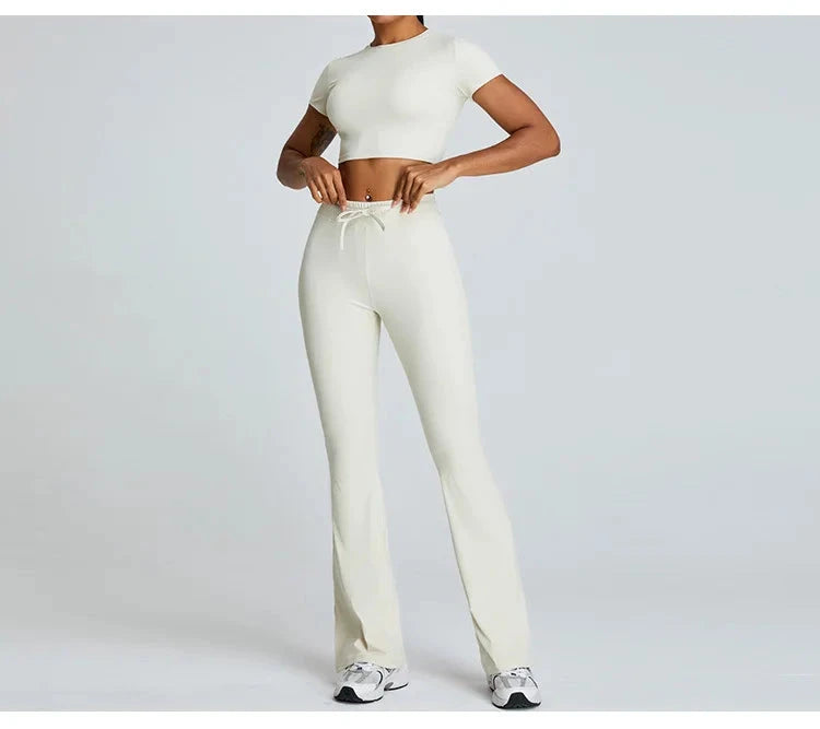 Drawstring Push-Up Leggings Leggings Starlethics