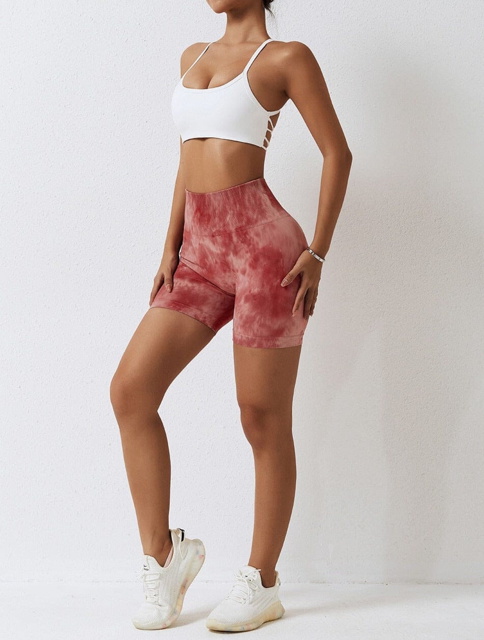 Splash Dyed Seamless Shorts Shorts Starlethics