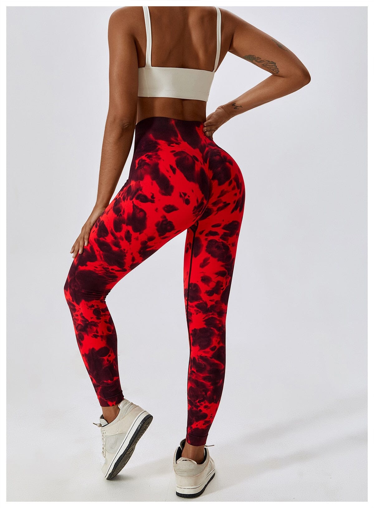 ZenTide Tie Dyed Seamless Leggings Leggings Starlethics