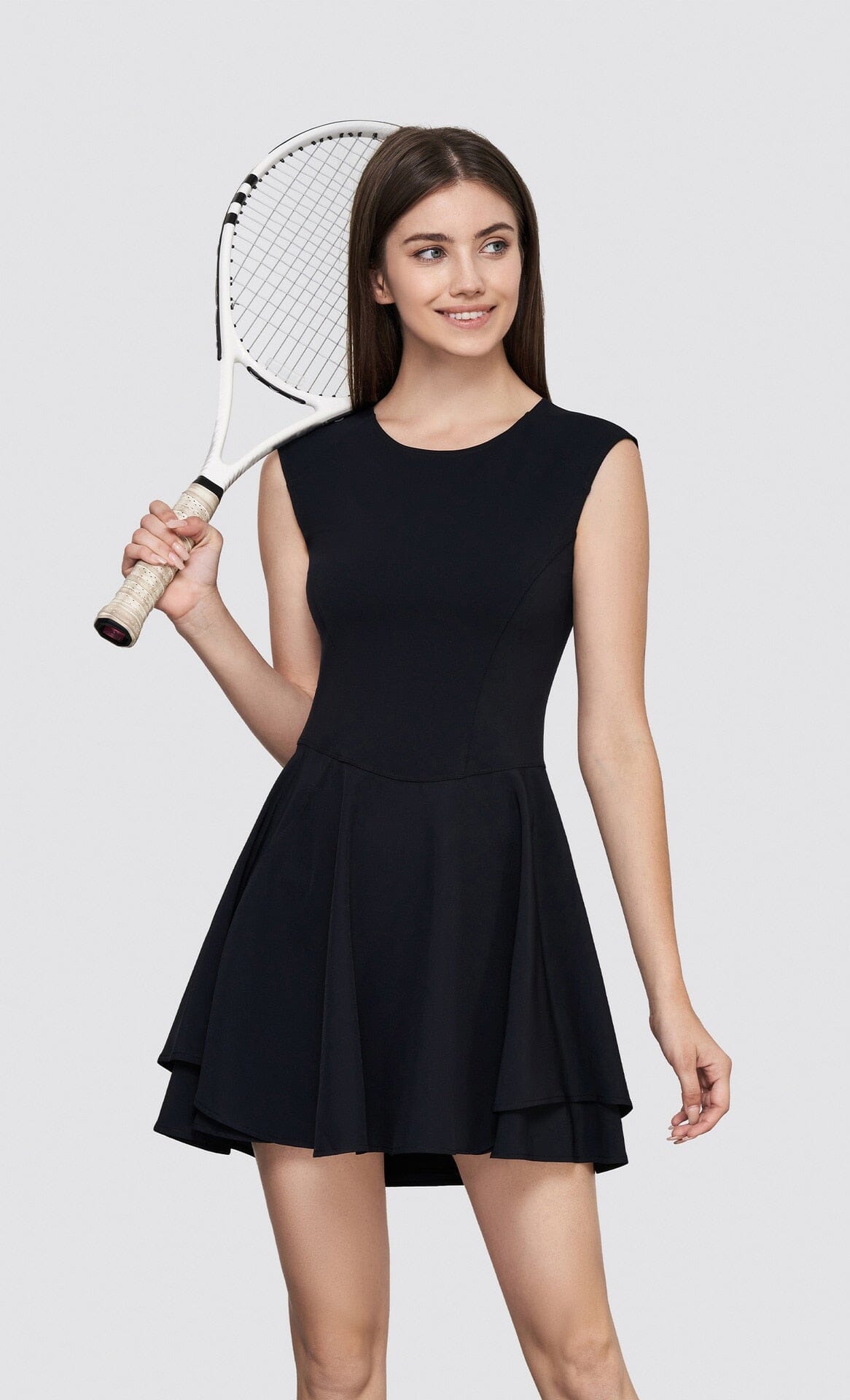 Sun Curve Tennis Dress Starlethics Lavender XS