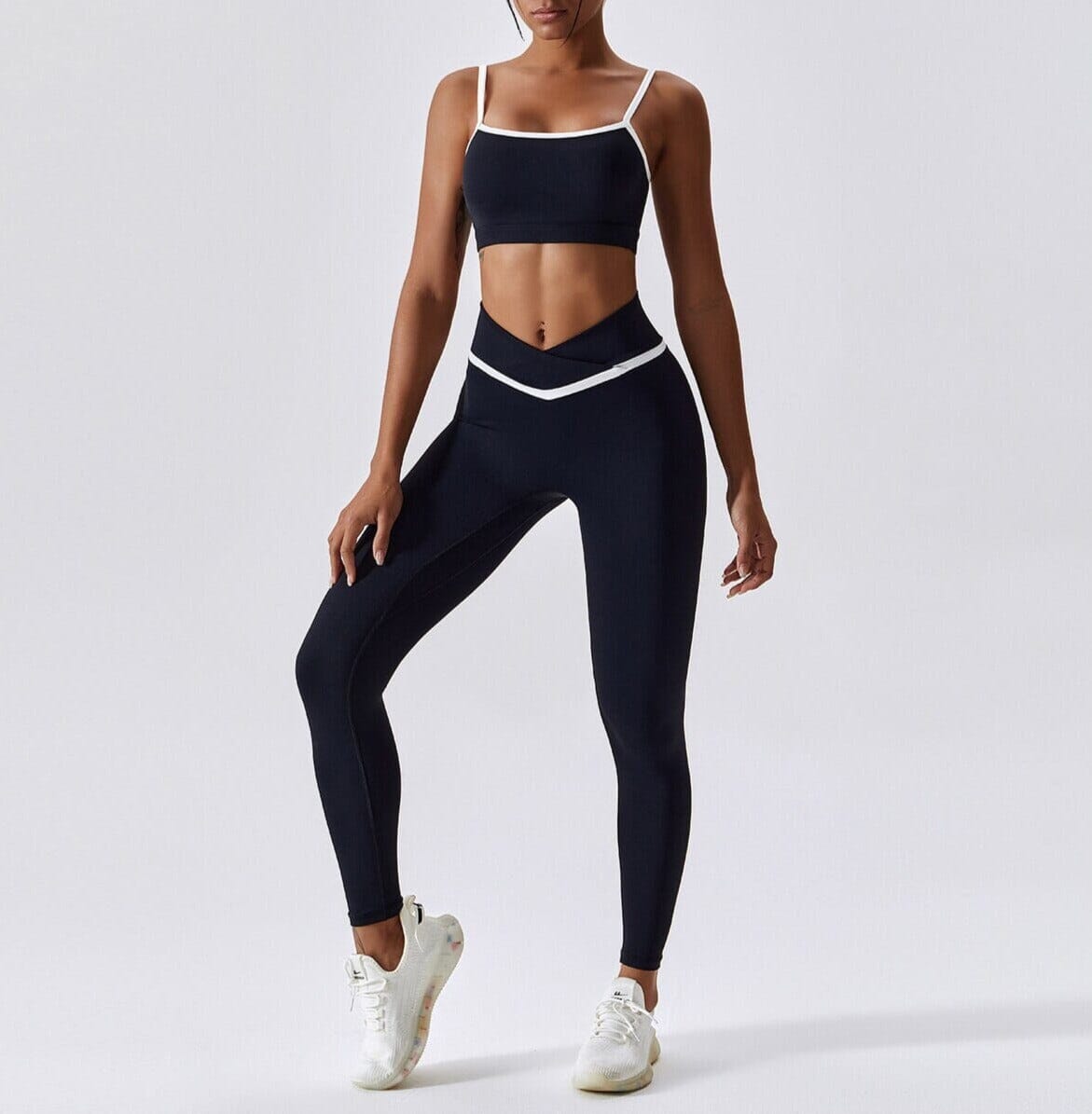 Sweetheart Yoga Set - Leggings + Top Sets Starlethics Advanced Black S