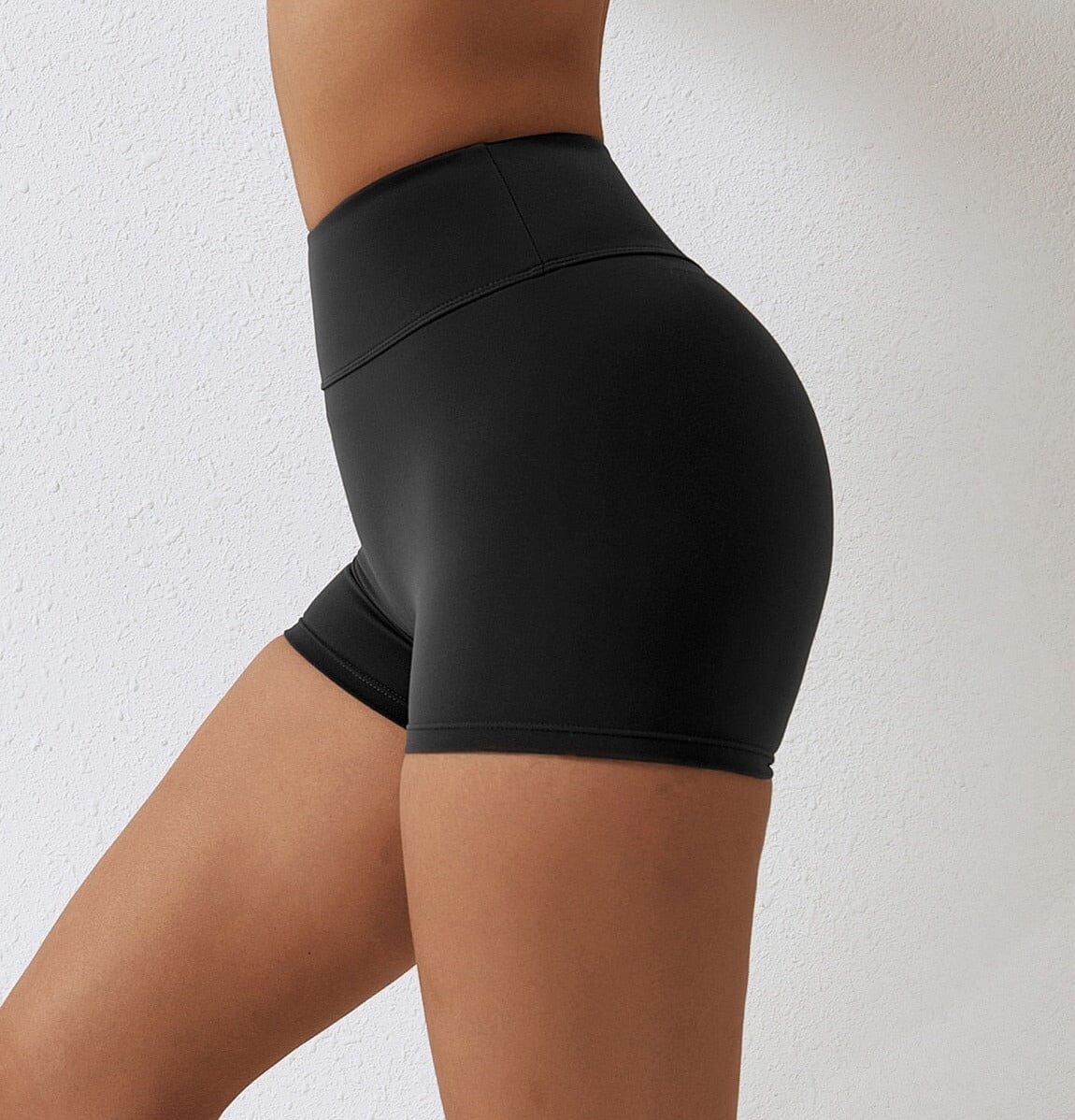 SvelteFlow Scrunch Shorts Shorts Starlethics Advanced Black S