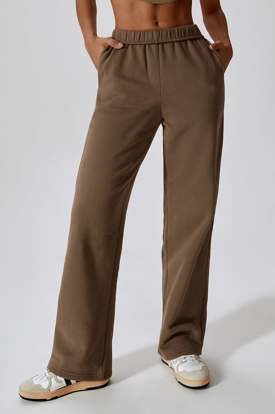 Reverie Plush Loose Pants Yoga Pants Starlethics Brown S