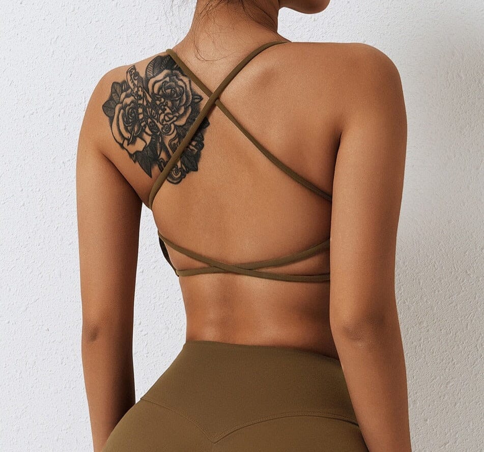 SvelteFlow Cross Back Bra Sports Bra Starlethics