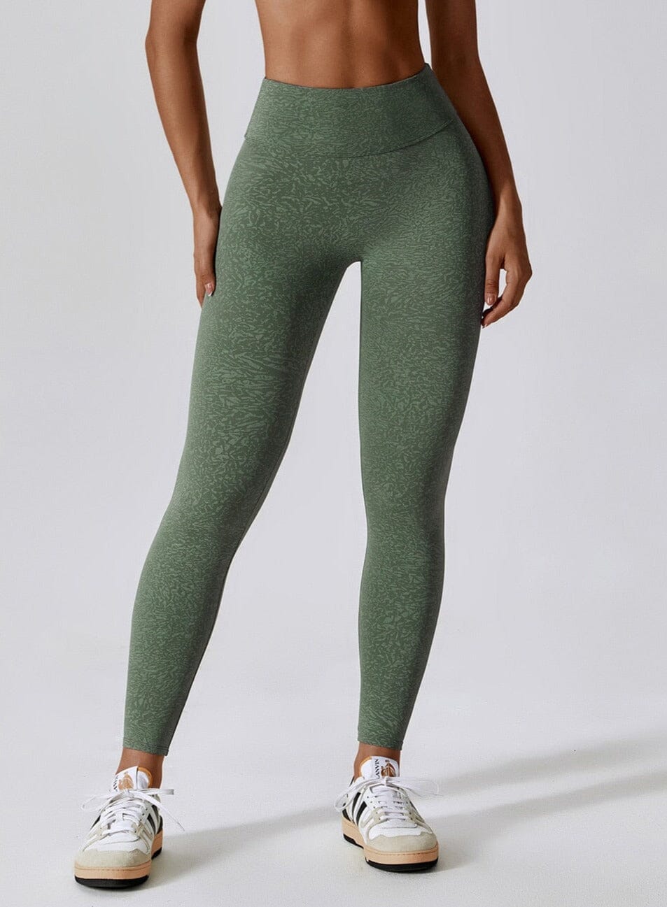 CamoFlex High Waist Leggings Leggings Starlethics Twilight Green S