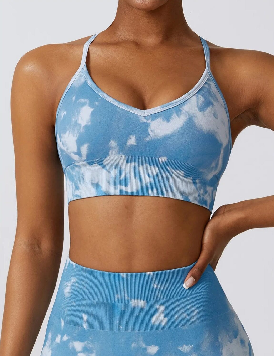 Safari Printed Seamless Bra Sports Bra Starlethics