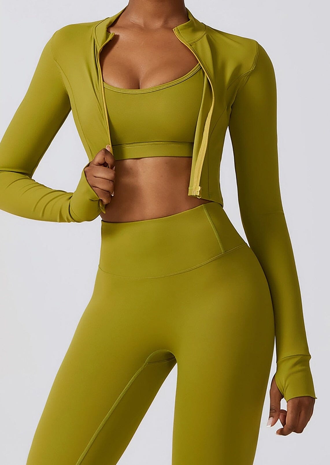 Prestige Three-Piece Coat Set - Leggings + Top Sets Starlethics