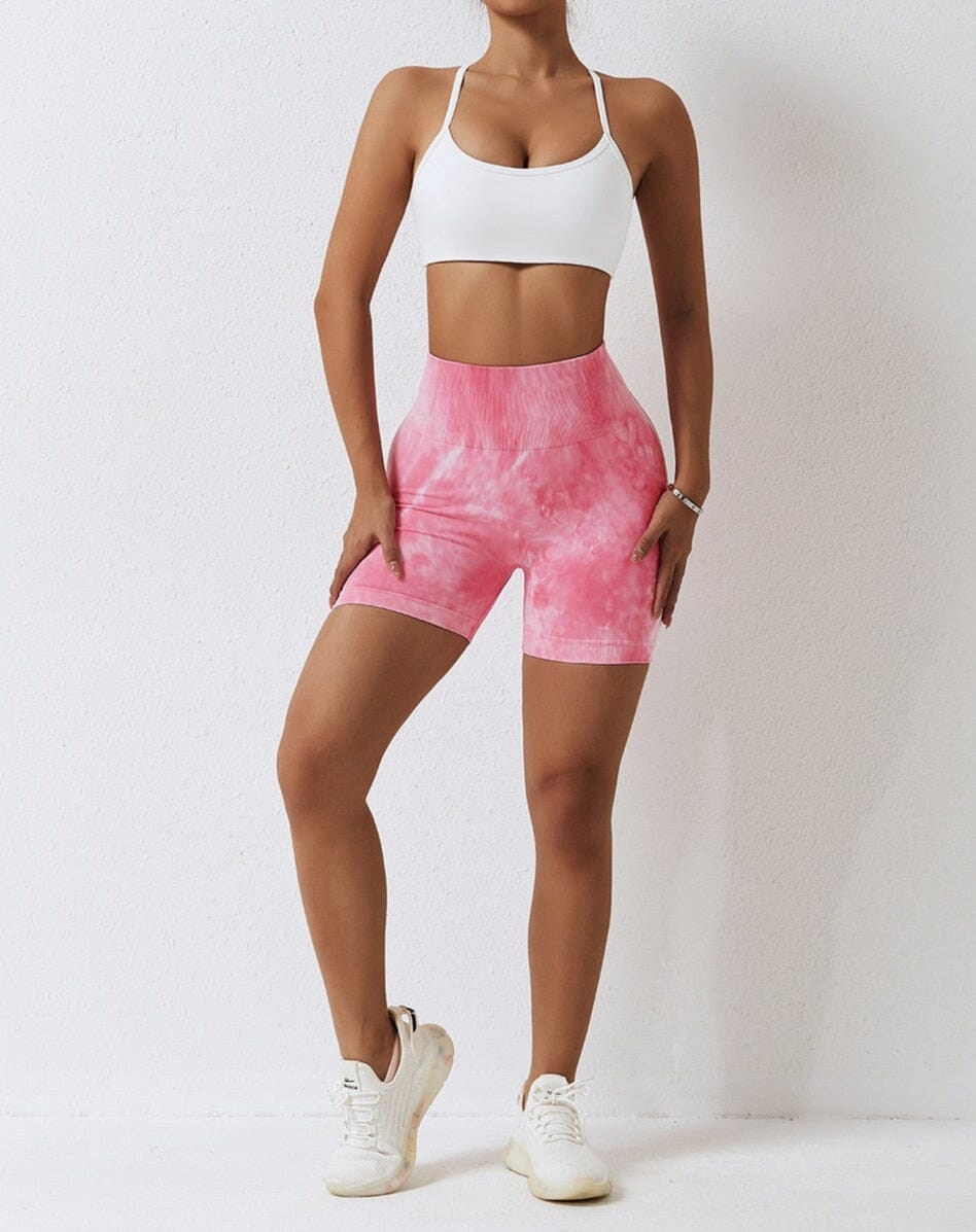Splash Dyed Seamless Shorts Shorts Starlethics
