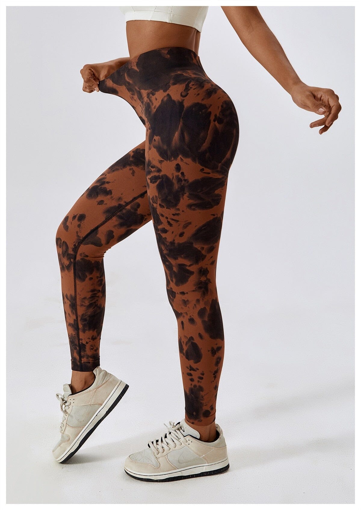 ZenTide Tie Dyed Seamless Leggings Leggings Starlethics
