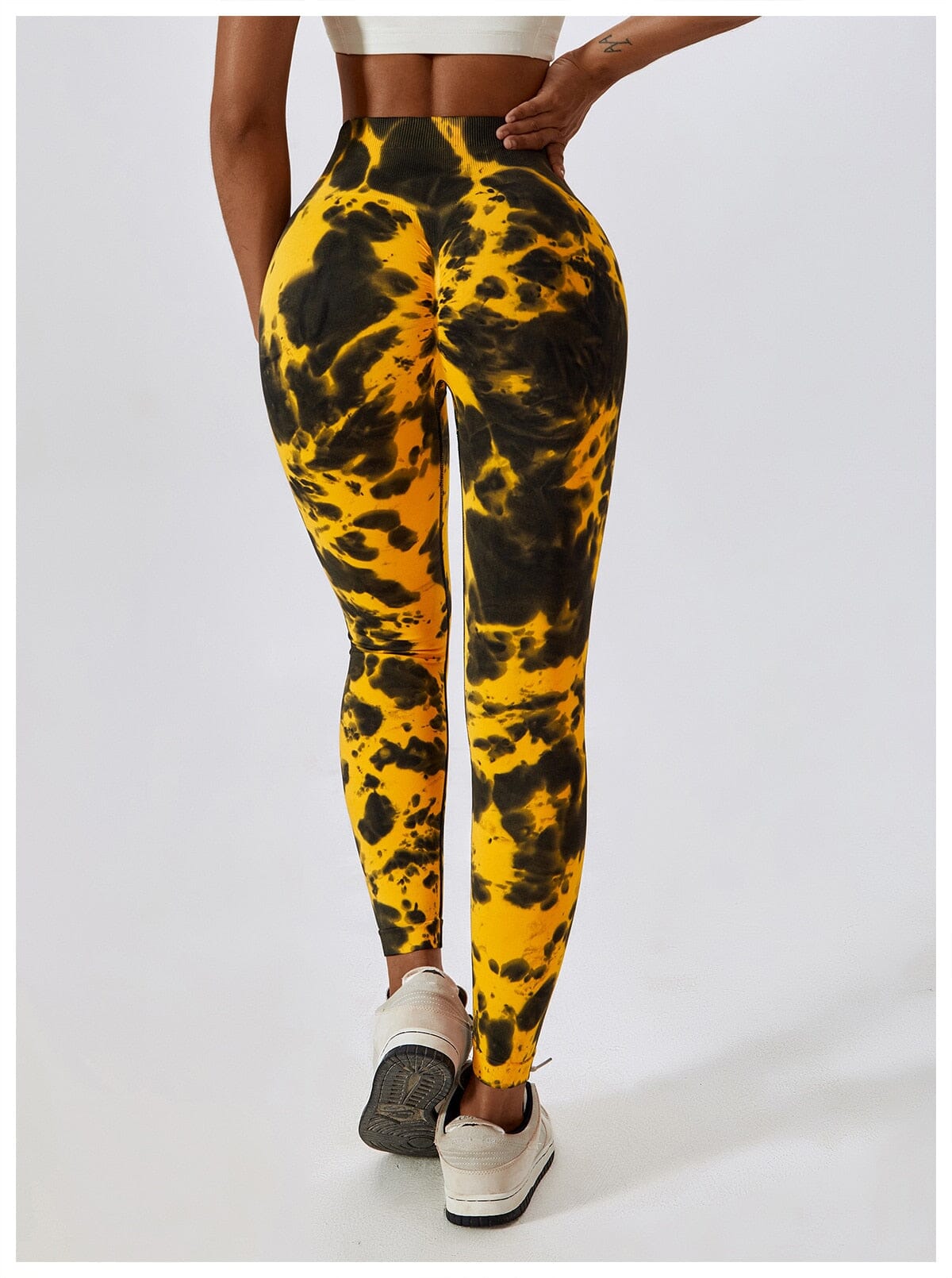 ZenTide Tie Dyed Seamless Leggings Leggings Starlethics
