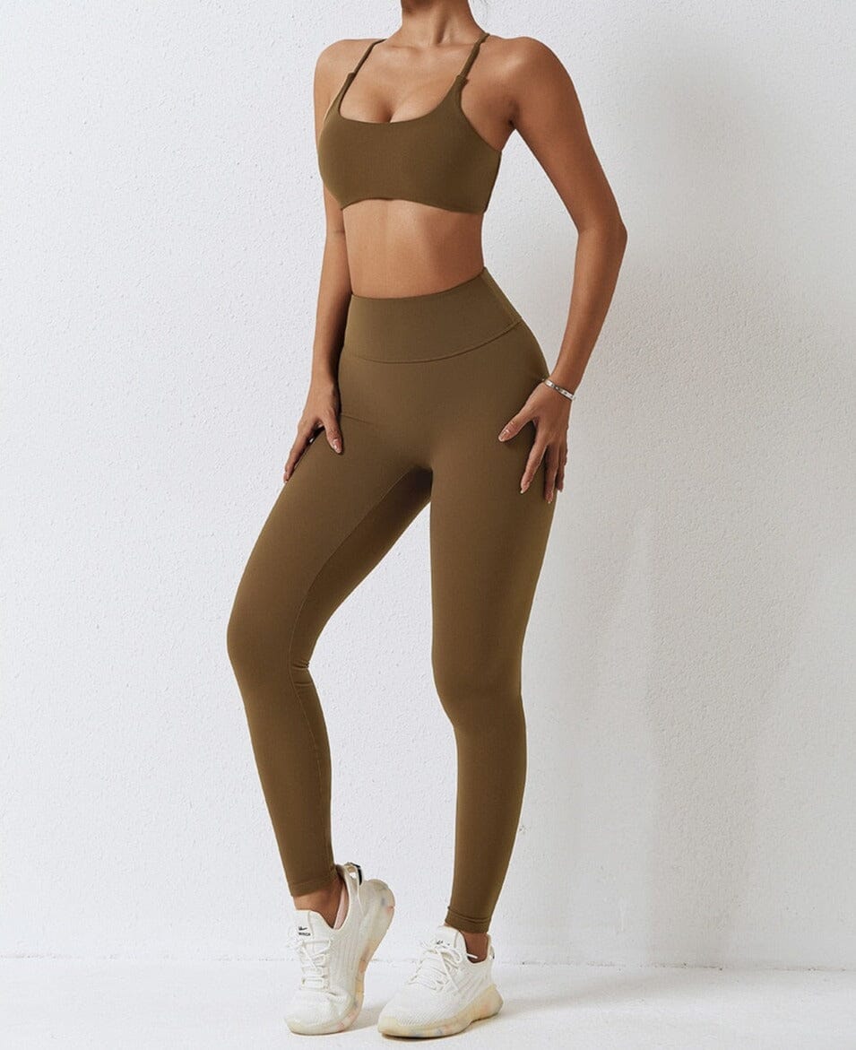 SvelteFlow Cross Back Bra Sports Bra Starlethics