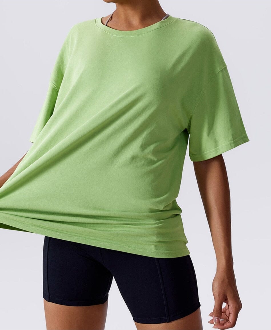Breeze Flow Yoga Tee Top Starlethics