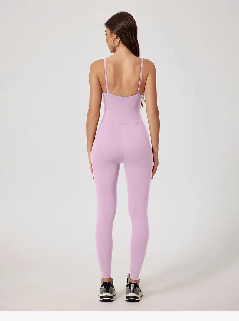 Sculpt 'N Go Backless Jumpsuit Jumpsuit Starlethics