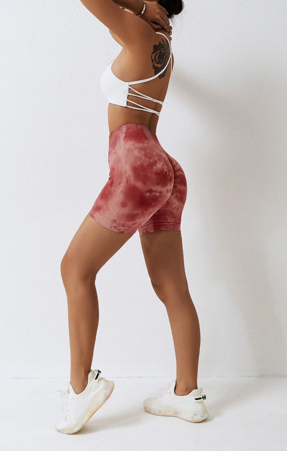 Splash Dyed Seamless Shorts Shorts Starlethics