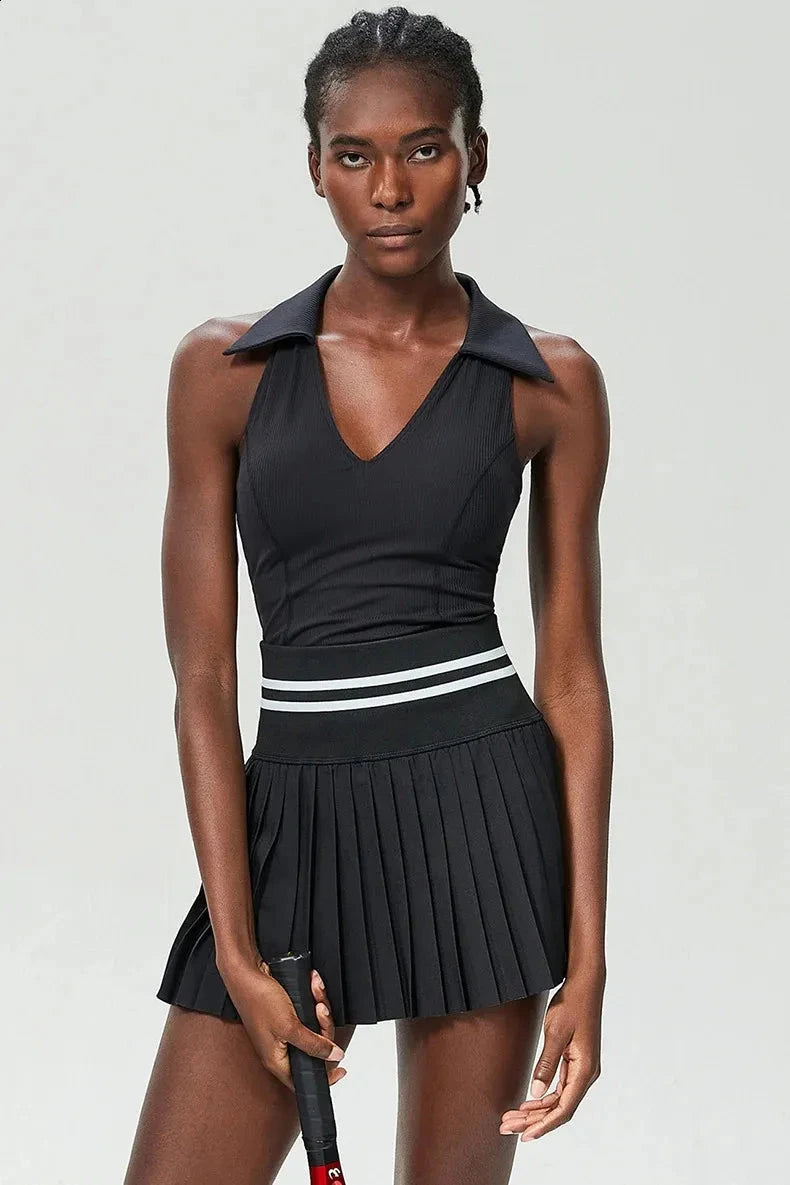 Regal V-Neck Tennis Top Top Starlethics