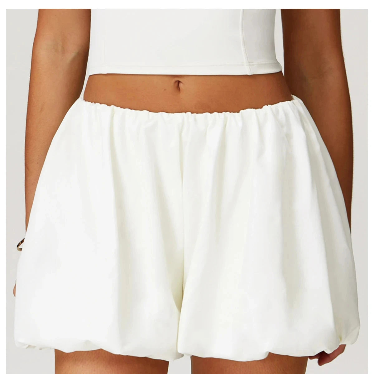 AeroDry Bubble Sports Shorts Shorts Starlethics Ivory White S