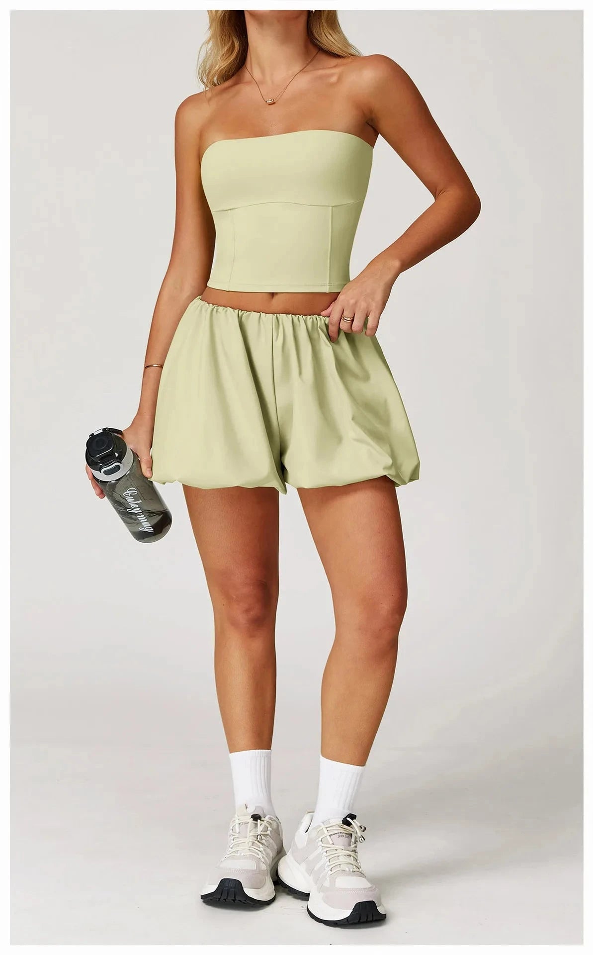 AeroSculpt Strapless Crop Top Top Starlethics