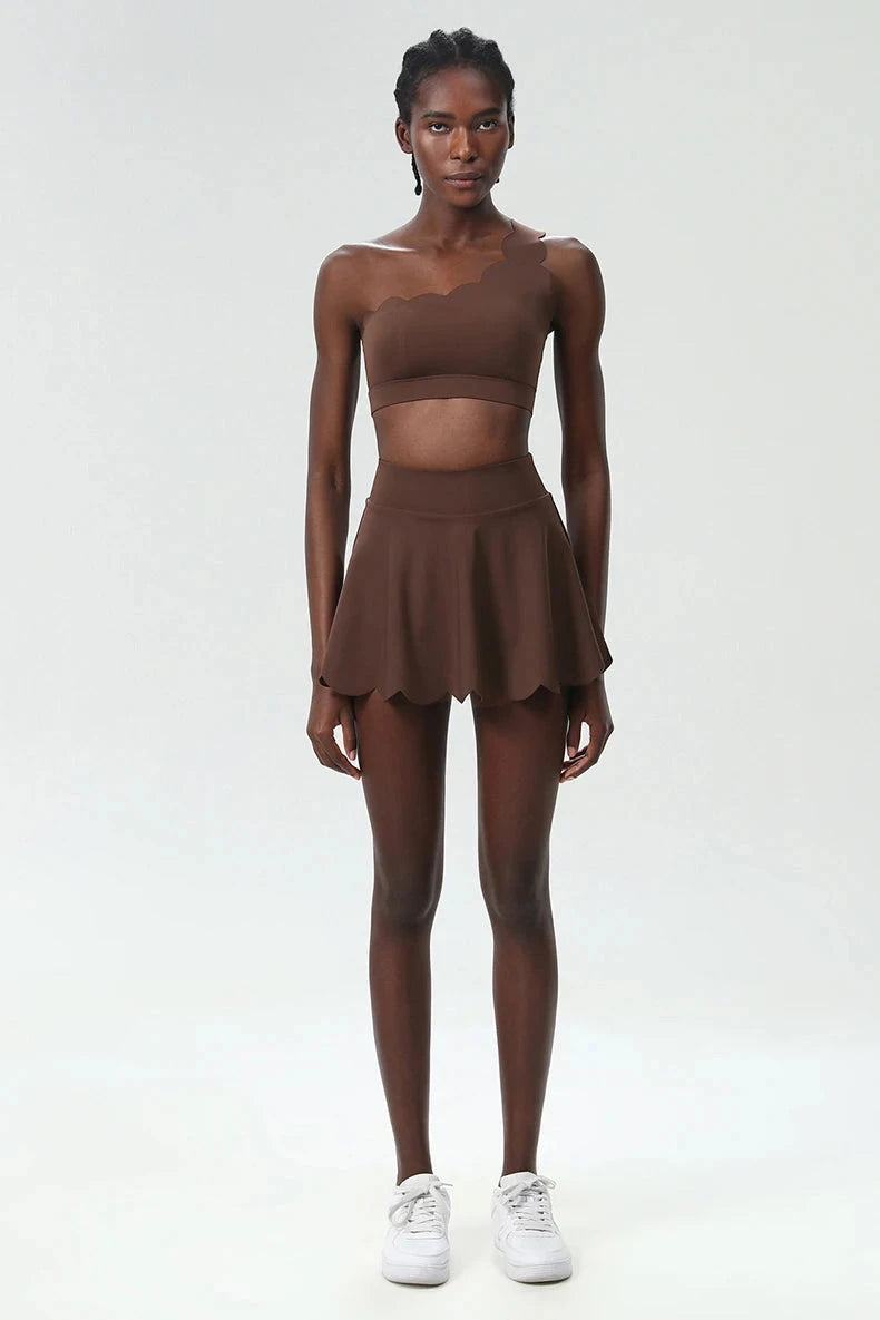 Bloom Edge Skirt Skirt Starlethics Dark Coffee S