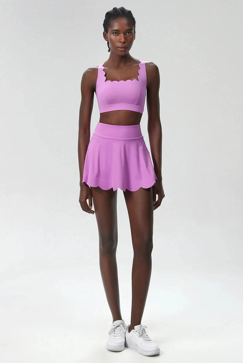 Bloom Edge Skirt Skirt Starlethics Purple S