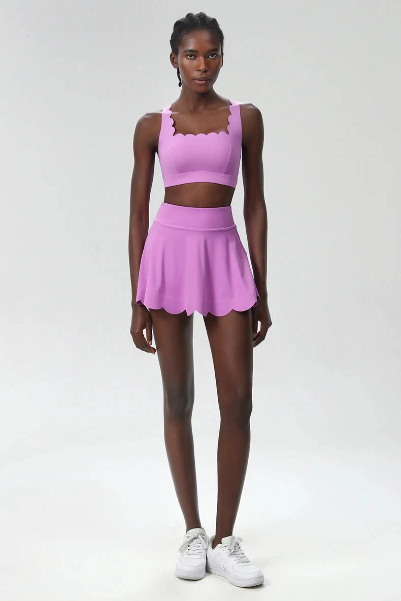 Bloom Edge Skirt Skirt Starlethics Purple S